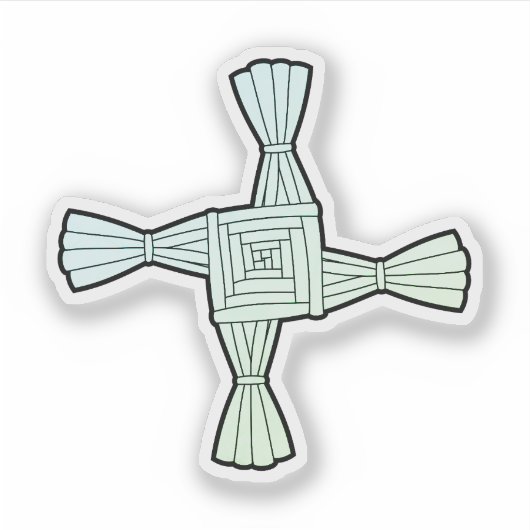 Sticker croix de Sainte-Brigide (Devant)
