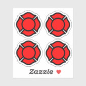 Sticker Croix de St. Florian 4-UP (Feuille)
