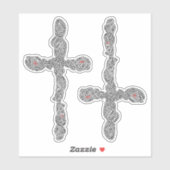 Sticker Croix percée (Feuille)