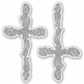 Sticker Croix percée (Devant)