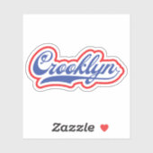 Sticker Crooklyn, New York (Feuille)