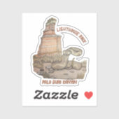 Sticker Crotale de Lighthouse Rock (Feuille)