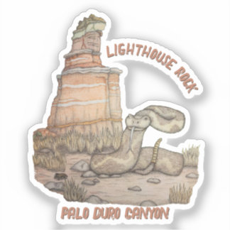 Sticker Crotale de Lighthouse Rock
