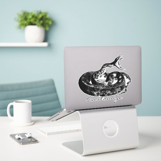 Sticker Crotte serrée Thunder_Cove (Ordinateur portable sur le bureau)