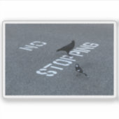 Sticker Crow et Magpie (Devant)