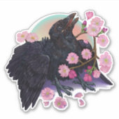 Sticker Crow naissant (Devant)