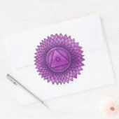 Sticker Crown Chakra (Enveloppe)