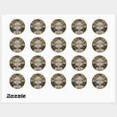 Sticker "Crown of Shells" (Feuille)