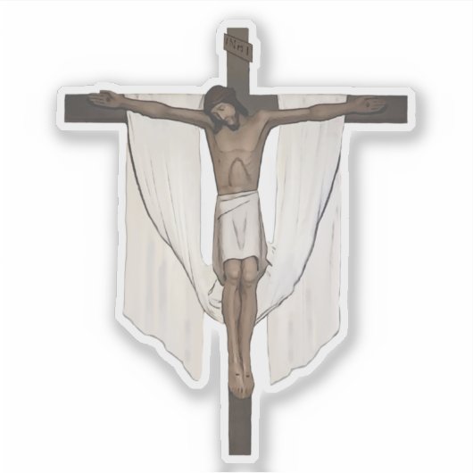 Sticker Crucifix (Devant)