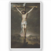 Sticker Crucifixion de Jésus Vinyl Decal (Devant)