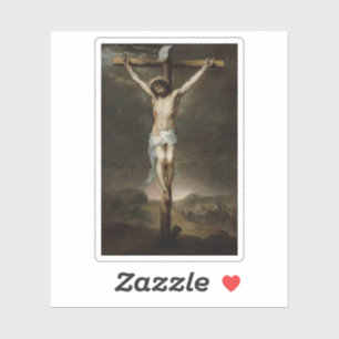 Sticker Crucifixion de Jésus Vinyl Decal