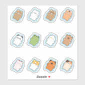 Sticker Crybaby Animaux (Feuille)