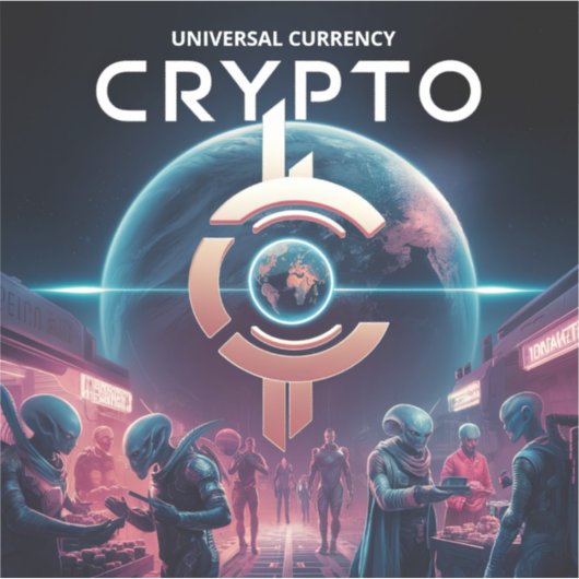 Sticker Crypto Planet (Devant)