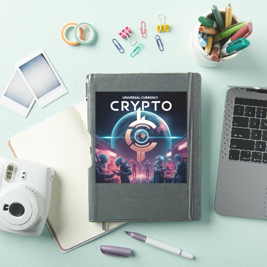 Sticker Crypto Planet (Couverture iPad)