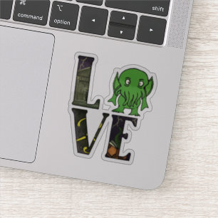 Sticker Cthulhu LOVE