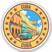 Sticker Cuba (Recto)