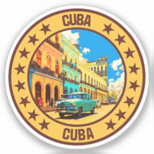 Sticker Cuba