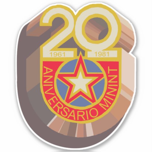 STICKER CUBA MININT (Devant)