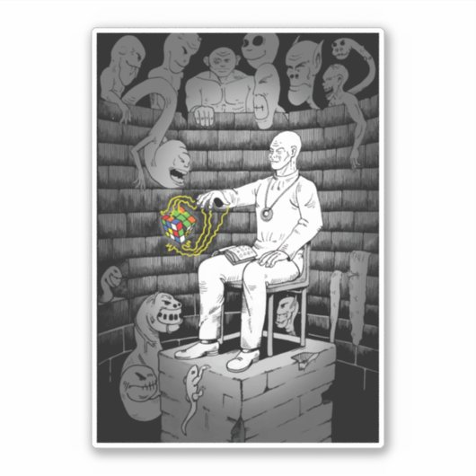 Sticker Cube Magic and Monsters (Devant)