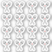 Sticker Cuillère à fourche Kawaii Préparation du repas Buj (Devant)