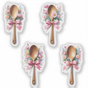 Sticker Cuillère en bois