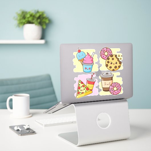 Sticker Cuisine (Ordinateur portable sur le bureau)