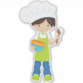 Sticker Cuisson, Boulangerie, Boulangerie, Tablier, Petit  (Devant)