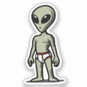 Sticker Culotte Alien (Recto)