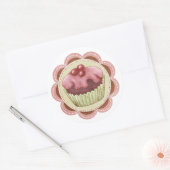 Sticker Cupcake Idéal Pour La Confiture Ou Les Art (Enveloppe)