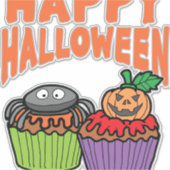 Sticker cupcakes d'Halloween (Devant)