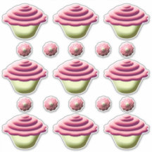 Cupcakes rose Anniversaire