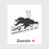 Sticker Cupid Anti Valentine's Day  (Feuille)