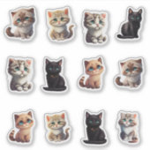 Sticker Cupide Kitties (Devant)