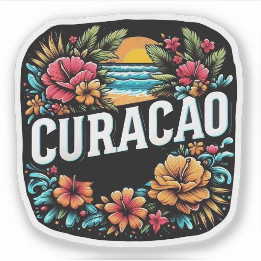 Sticker Curaçao (Devant)
