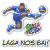 Sticker Curaçao Allons-y (Devant)