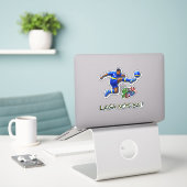 Sticker Curaçao Allons-y (Ordinateur portable sur le bureau)
