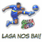 Sticker Curaçao Allons-y (Devant)