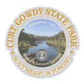 Sticker Curt Gowdy SP (Devant)