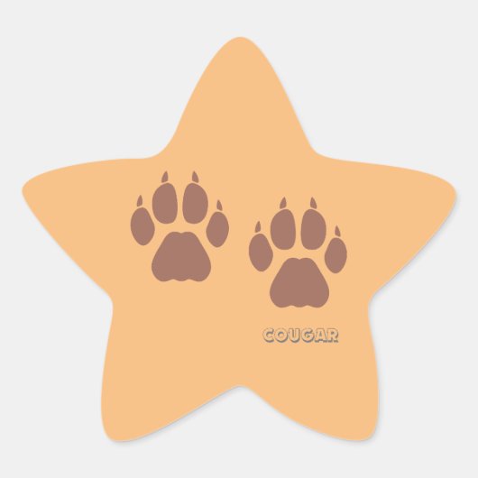 sticker custom cougar (Voorkant)