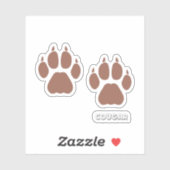 sticker custom cougar (Feuille)