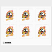 sticker custom design op glas (Vel)
