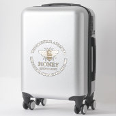 Sticker Custom Honey Business Promotional (Sur valise)