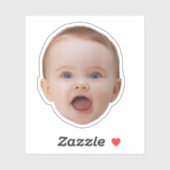 Sticker Custom Photo Stickers, Custom Photo Face (Feuille)