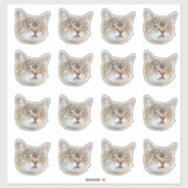 Sticker Custom Photo Waterproof Vinyl  (Feuille)