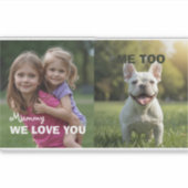 Sticker Customized with 2 and text (Devant)