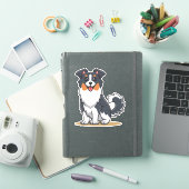 Sticker Cute Australian Shepherd-23145 (Couverture iPad)