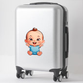 Sticker Cute Baby Boy (Sur valise)