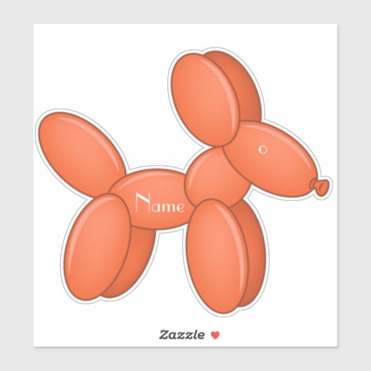 Sticker Cute Balloon Chien Thunder_Cove (Feuille)