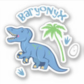 Sticker Cute Baryonyx (Devant)