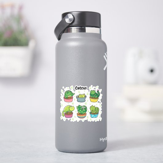 Sticker Cute Catcus (HydroFlask)